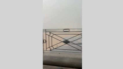El río Albaida a su paso por Castelló esta mañana