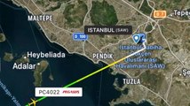 Antalya-İstanbul seferini yapan yolcu uçağına lazer ışıklı taciz