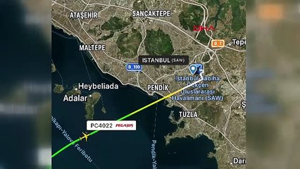 Kim veya kimlerin yaptığı bilinmiyor! Yolcu uçağında pilotu harekete geçiren olay
