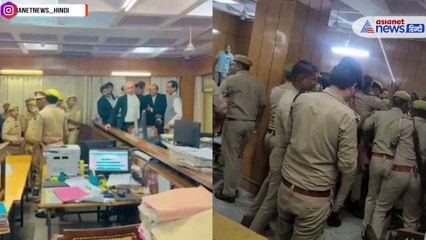 गाजियाबाद कोर्ट में जज और वकीलों के बीच बहस के बाद पुलिस का दनादन, जानें क्या है ड्रामा