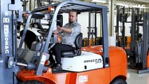 REVIEW FORKLIFT DENGAN KAPASITAS BEBAN 5 TON - BOMAC FORKLIFT RD-50M-BTD4