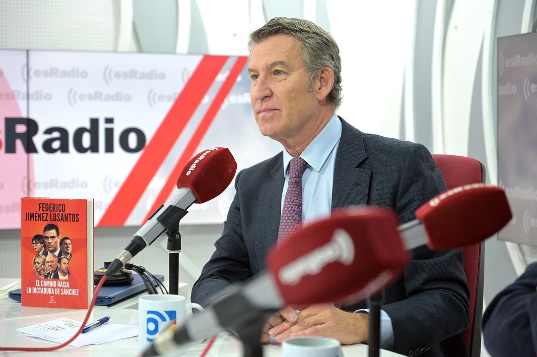 Alberto Núñez Feijóo entrevistado en 'Es la Mañana de Federico'