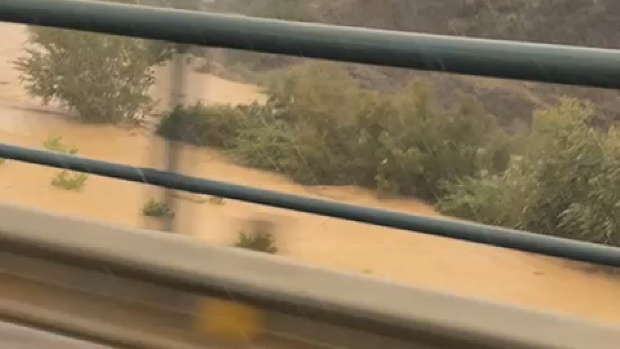 Otro vídeo de las inundaciones en Álora (Málaga)