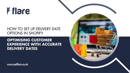 How to Set Up Delivery Date Options in Shopify