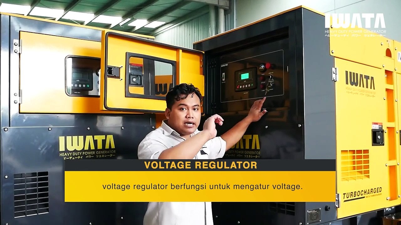 REVIEW SILENT GENSET 40.000 WATT DILENGKAPI DENGAN TRAILER - IWATA IW40WS SILENT GENERATOR