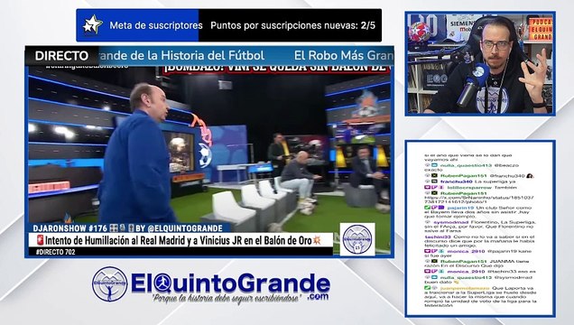 Internaron Encerrona al Real Madrid robando el Balón de Oro A Vinicius