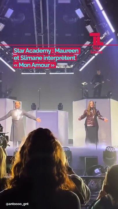 Star Academy : Maureen  et Slimane interprètent « Mon Amour »
