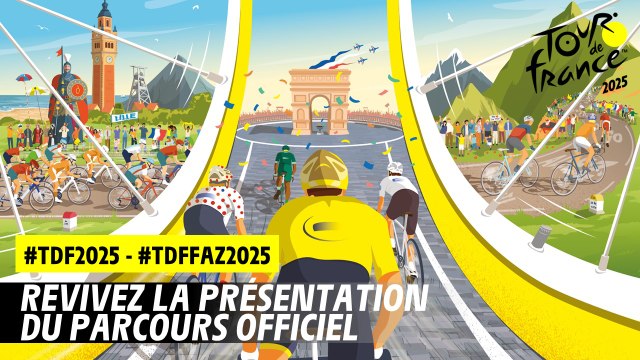 Découvrez les parcours du Tour de France et du Tour de France Femmes avec Zwift 2025