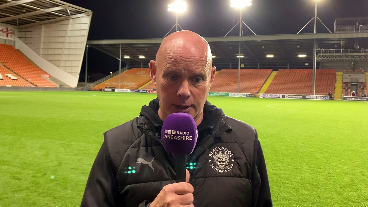 Agnew discusses Blackpool's changes against Wigan