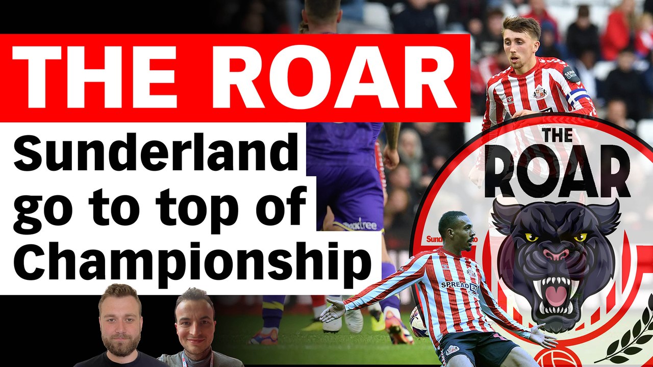 Sunderland win three in three to go top of Championship by five points