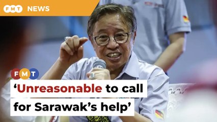 Call for Sarawak to help poorer states unreasonable, says Abang Jo