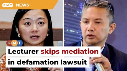 No-show by lecturer for mediation in Hannah’s defamation suit
