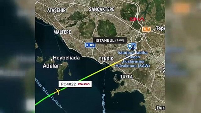 İstanbul'da yolcu uçağına lazer ışıklı taciz