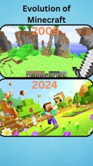 Minecraft games evolution #Minecraft #games