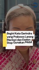 Gerindra Buka Suara Terkait Arahan Prabowo yang Suruh Para Menteri dan Eselon Tak Gunakan Impor