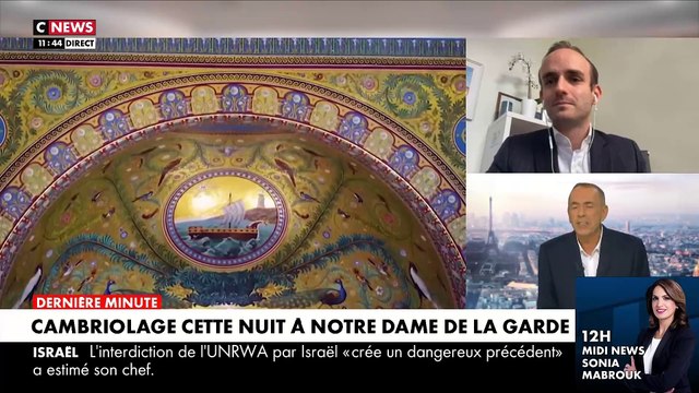 Marseille: La basilique Notre-Dame de la Garde cambriolée cette nuit et plusieurs kilos de pièces de monnaie issues de la quête des fidèles ont été emportés par des jeunes de 17 et 18 ans, finalement interpellés