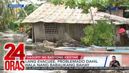 Pag-aayos sa Talisay-Laurel-Agoncillo road, posibleng abutin ng isang buwan; isang sitio at 2 brgy, isolated | 24 Oras