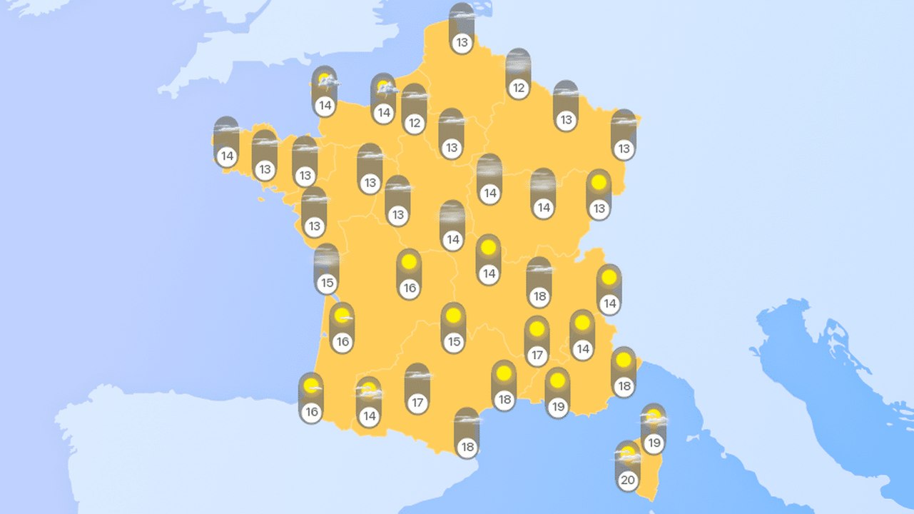 Prévisions Météorologiques du 29 octobre 2024 en France : Un Mix de Soleil, Nuages et Brouillard