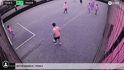 But de Sabari S - Team A