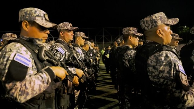 Bukele muestra la espectacular operación contra las pandillas con más de 2.500 policías y soldados