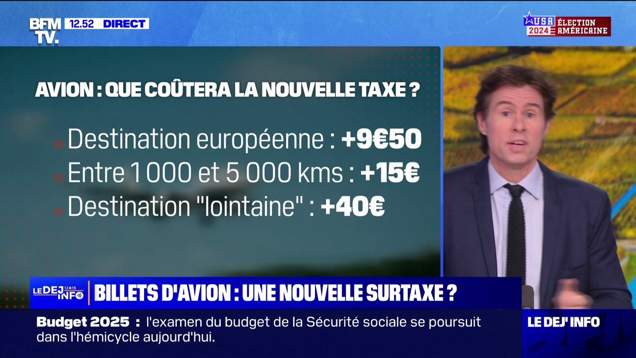 Budget: le gouvernement favorable à l'augmentation de la taxe sur les billets d'avion