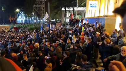 Thousands protest in Georgia to denounce election results