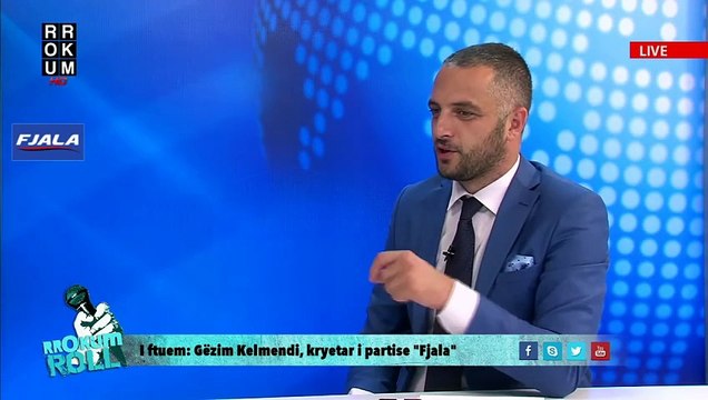 Gëzim Kelmendi - Nismetari i partisë FJALA - Intervistë - Rrokum TV