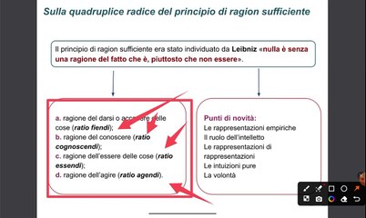 Schopnehauer Quadruplice radice del principio di ragion sufficiente