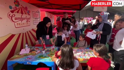 Depremzede Çocuklar Cumhuriyet Panayırı'nda Eğlendi