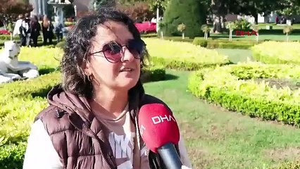 İstanbul- Cumhuriyet Bayramı'nda Dolmabahçe Sarayı'na ziyaretçi akını