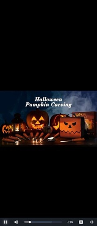 Unique imarku 36-Piece Pumpkin Carving Kit with Stencils & Bag for Halloween" #halloween