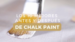 Pintura a la tiza o chalk paint: qué es y cómo aplicarla en tus muebles