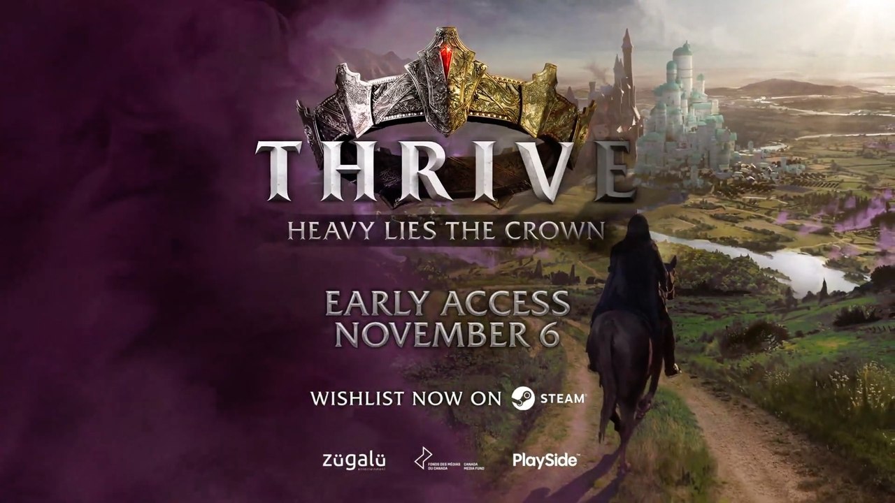 Thrive Heavy Lies The Crown Official Early Access Release Date Trailer