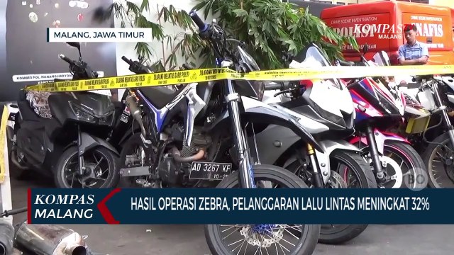 Pelanggaran Lalu Lintas di Kota Malang Meningkat, Pelanggar Terbanyak Pelajar