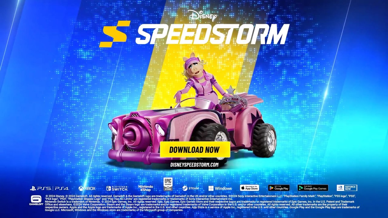 Disney Speedstorm Official Miss Piggy Trailer