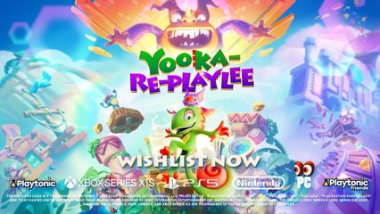 Yooka-Replaylee Official Console Announcement Trailer