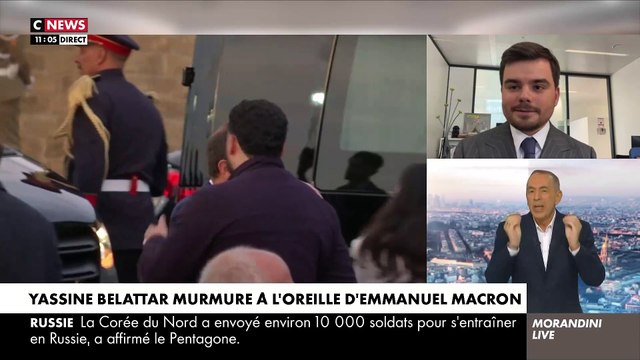 Le journaliste Gauthier Le Bret dans Morandini Live : Le ministère de la Défense affirme (sans rire) que le ministre Sébastien Lecornu a cru que Yassine Belattar était un technicien au Maroc et en réalité ne le connait pas