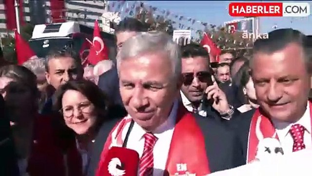 Mansur Yavaş, Cumhuriyet Bayramı Yürüyüşü'nde 25 Belediye Başkanıyla Beraber Olmayı İstedi