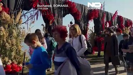 No Comment: Festival de Halloween en un lugar "encantado" de Rumanía