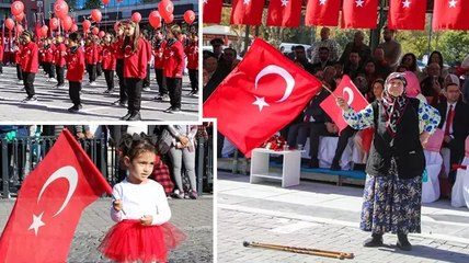 Uşak’ta 29 Ekim coşkusu