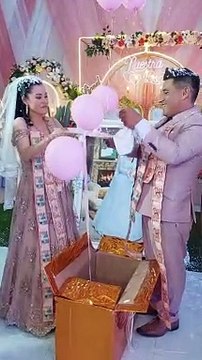 Video: ¡Así me caso! Novios fueron sorprendidos con regalos de lujo en Sacaba
