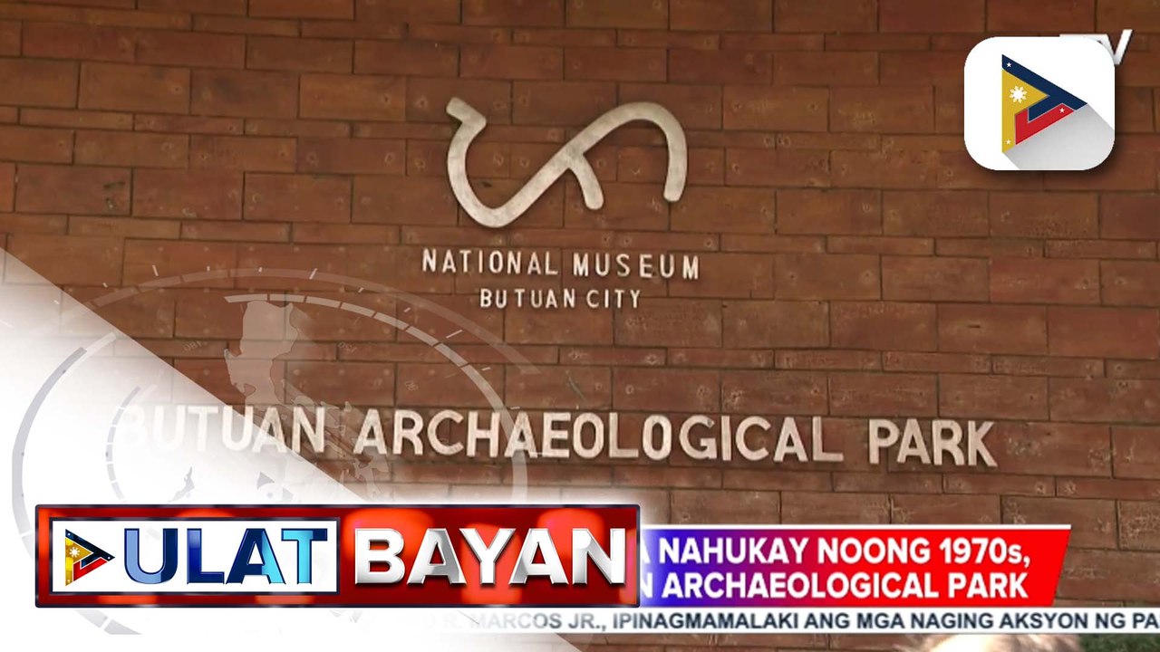 Mga nahukay na sinaunang sasakyan pandagat na 'Balangay,'  ibinida ng Butuan City sa Philippine Experience program ng DOT sa Caraga