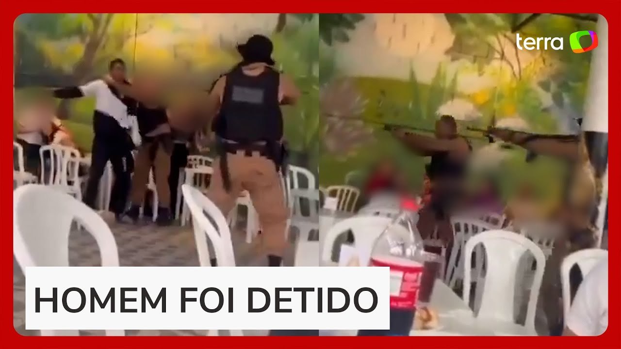 Homem invade festa infantil e tenta fazer reféns no Paraná