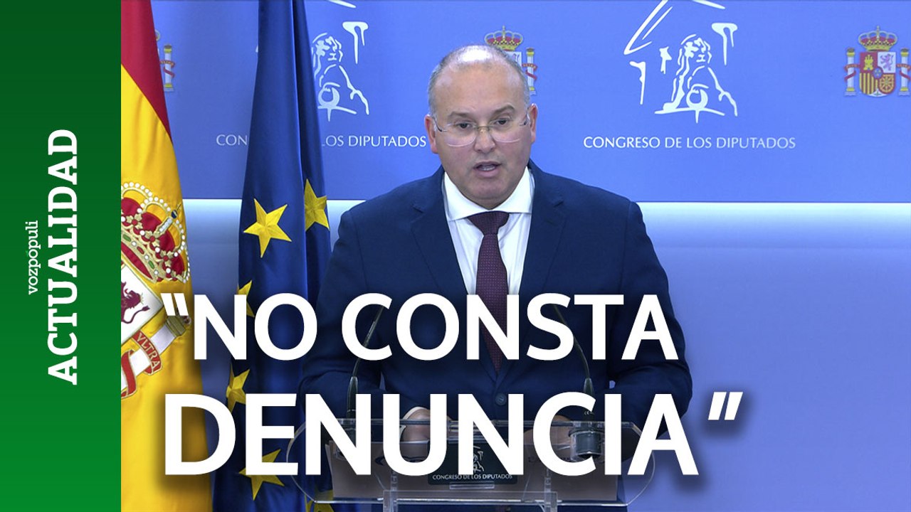 Tellado dice que "no consta denuncia" contra el alcalde de Algeciras