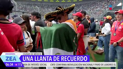 Pareja va al Gran Premio de México y regresa con una llanta de Fórmula 1