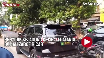 Penyidik Kejagung Kembali Datangi Rumah Zarof Ricar, Eks Pejabat MA Tersangka Makelar Kasus