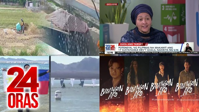 24 Oras: (Part 3) Ilang taga-Batanes, nagtali ng bubong bilang paghahanda sa bagyo; Mga pasahero sa Port of Abra De Ilog, nagkumahog makabiyahe bago abutan ng bagyo; Character development ng cast ng Pulang Araw, mapapanood na, atbp.