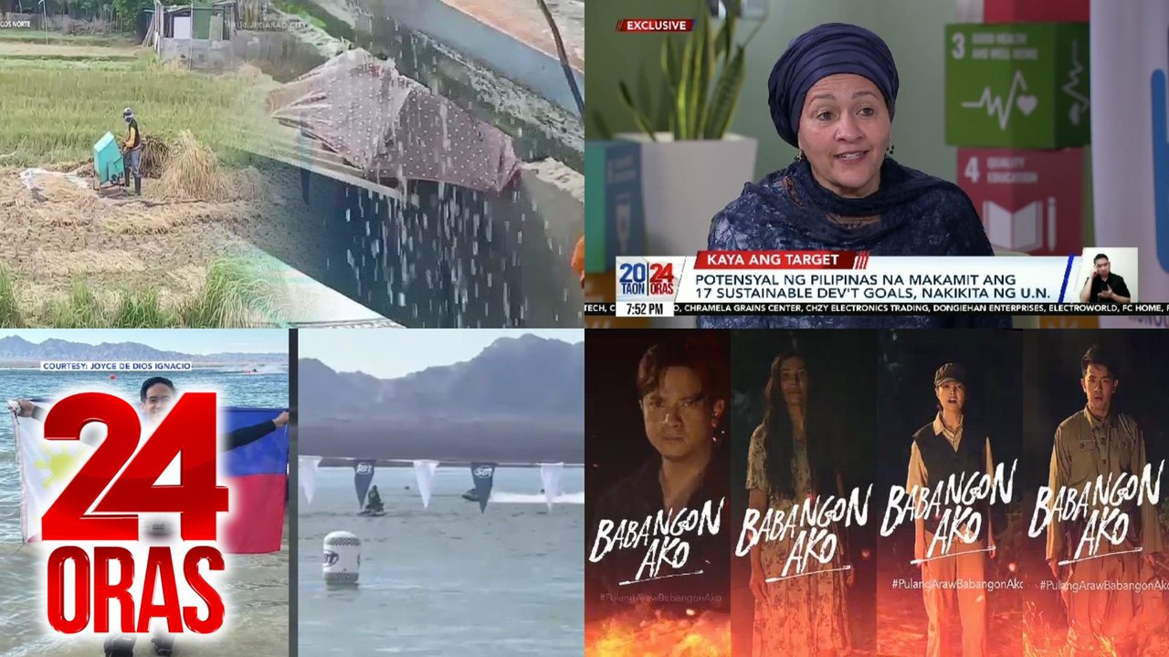 24 Oras: (Part 3) Ilang taga-Batanes, nagtali ng bubong bilang paghahanda sa bagyo; Mga pasahero sa Port of Abra De Ilog, nagkumahog makabiyahe bago abutan ng bagyo; Character development ng cast ng "Pulang Araw," mapapanood na, atbp.