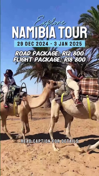 Namibia Tour Ad