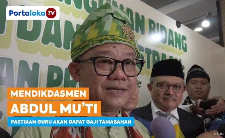 Hore! Mendiksasmen Abdul Mu'ti Memastikan Guru akan Dapat Tambahan Gaji Sesuai Janji Prabowo